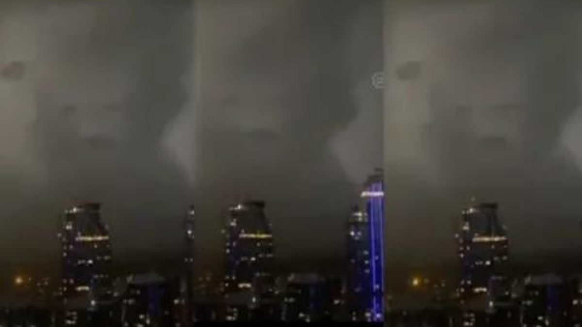 Noticia: ¿Voldemort, eres tú? Tormenta forma el rostro del villano en Estambul ¿Voldemort, eres tú? Tormenta forma el rostro del villano en Estambul