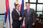 El presidente Lasso y su homólogo de Uruguay se reunieron para fortalecer relaciones bilaterales