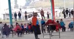 Niños fueron castigados físicamente en público en Guaranda