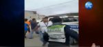 VIDEO | Pelea entre conductores y agentes de tránsito durante operativo