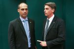 El hijo del presidente basileño, Jair Bolsonaro, dio positivo por covid-19