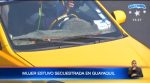 Joven es secuestrada en un taxi en Guayaquil