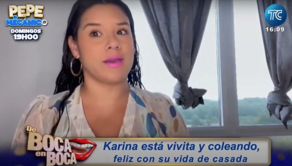 Karina Hidalgo aclara rumor de su muerte y cuenta sus planes de vida