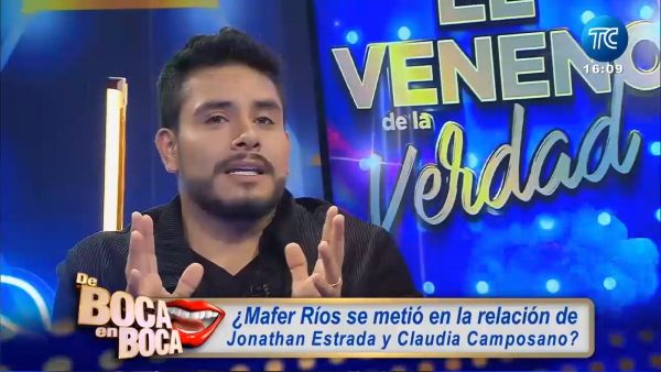 El Veneno de la Verdad: Jonathan Estrada habla sobre su relación con Mafer Ríos y Claudia Camposano