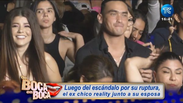 Álex 'El león' Paredes fue captado en compañía de su ex