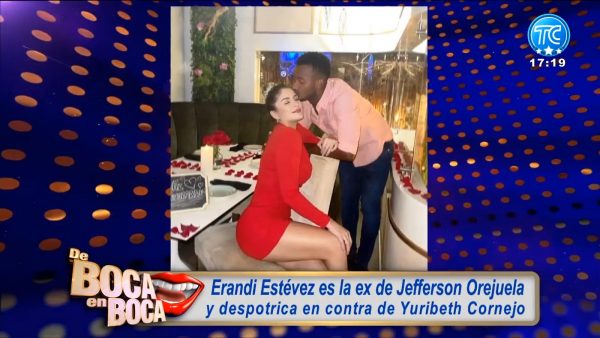 Ex de Jefferson Orejuela afirma que Yuribeth Cornejo utilizó al futbolista