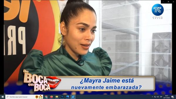 ¿Mayra Jaime está nuevamente embarazada?