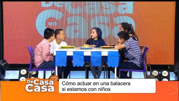 ¿Cómo actuar en una balacera si estás con niños?