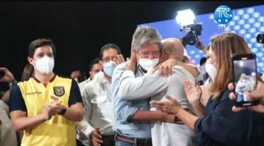 Emotivo mensaje de Presidente Lasso tras el fallecimiento de César Monge