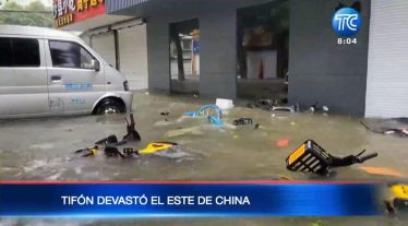 Tifones e inundaciones provocan cientos de muertes en Asia