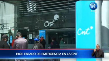 Declaran estado de emergencia institucional a CNT por ataques informativos