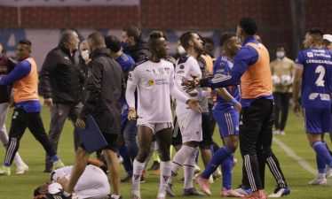 Emelec apelará a la sanción de sus jugadores