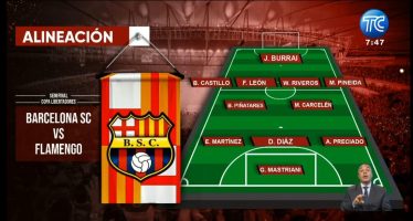 Se filtran alineaciones de Barcelona y Flamengo para semifinal de Copa Libertadores
