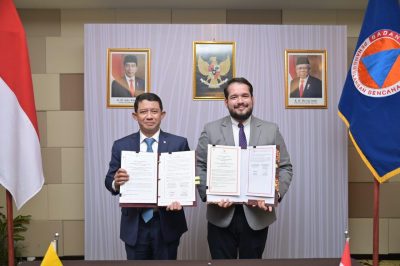 Imagen de Ecuador e Indonesia firman acuerdo para trabajar en el fortalecimiento de la gestión de riesgos
