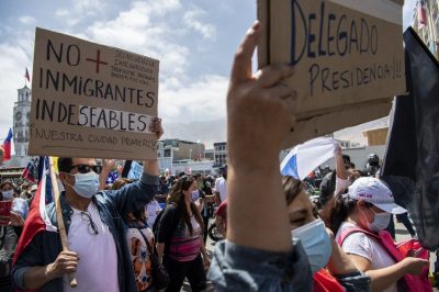 Imagen de ONU expresa "preocupación por violencia y xenofobia" contra migrantes en Chile