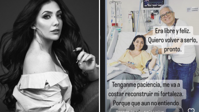 Imagen de Pamela Cortés sufre de una trombosis y una embolia pulmonar