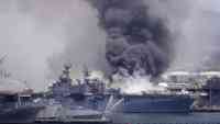 Noticia: VIDEO | Reportan al menos 21 heridos tras la explosión de un buque de la Armada de Estados Unidos VIDEO | Reportan al menos 21 heridos tras la explosión de un buque de la Armada de Estados Unidos
