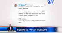 Noticia: VIDEO | Hackean cuentas de Twitter de personalidades y empresas para estafas con Bitcoin VIDEO | Hackean cuentas de Twitter de personalidades y empresas para estafas con Bitcoin