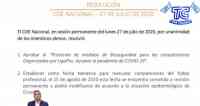 Noticia: VIDEO | COE Nacional estableció el 15 de agosto como fecha tentativa para el regreso del fútbol ecuatoriano VIDEO | COE Nacional estableció el 15 de agosto como fecha tentativa para el regreso del fútbol ecuatoriano