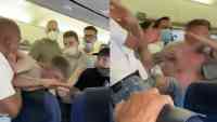 Noticia: Reportan una pelea por dos pasajeros que se negaron a usar mascarillas a bordo de un avión Reportan una pelea por dos pasajeros que se negaron a usar mascarillas a bordo de un avión