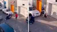 Noticia: VIDEO | Policías agredieron a una pareja que grababan la detención a una persona VIDEO | Policías agredieron a una pareja que grababan la detención a una persona