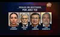 Noticia: VIDEO | Consejeros del CNE fueron destituidos a un mes de las elecciones VIDEO | Consejeros del CNE fueron destituidos a un mes de las elecciones