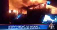 Noticia: VIDEO | Incendio y explosión consumió tres viviendas en Santa Elena VIDEO | Incendio y explosión consumió tres viviendas en Santa Elena