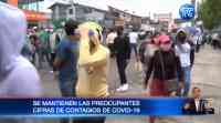 Noticia: Por hora 1.200 personas se contagian de COVID-19 en Ecuador Por hora 1.200 personas se contagian de COVID-19 en Ecuador