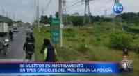 Noticia: VIDEO | Más de 50 muertos en amotinamientos en tres cárceles del país VIDEO | Más de 50 muertos en amotinamientos en tres cárceles del país