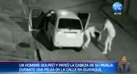 Noticia: VIDEO | Brutal golpiza de un hombre a su pareja en media calle VIDEO | Brutal golpiza de un hombre a su pareja en media calle