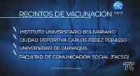 Noticia: Autoridades de Guayaquil recorrieron sitios donde se aplicará la vacunación contra el COVID-19 Autoridades de Guayaquil recorrieron sitios donde se aplicará la vacunación contra el COVID-19