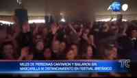 Noticia: Miles de personas acuden a un concierto sin medidas de bioseguridad Miles de personas acuden a un concierto sin medidas de bioseguridad