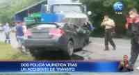 Noticia: Dos policías fallecen en trágico accidente de tránsito Dos policías fallecen en trágico accidente de tránsito