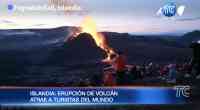 Noticia: Islandia: erupción del volcán se ha vuelto un atractivo turístico Islandia: erupción del volcán se ha vuelto un atractivo turístico