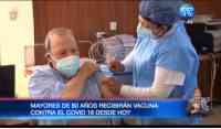 Noticia: Mayores de 80 años recibirán vacuna contra el Covid-19 desde hoy Mayores de 80 años recibirán vacuna contra el Covid-19 desde hoy