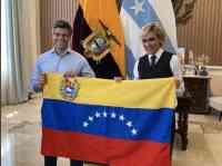 Noticia: Leopoldo López y Cynthia Viteri se reunieron en Guayaquil Leopoldo López y Cynthia Viteri se reunieron en Guayaquil