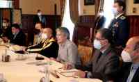 Noticia: El presidente Guillermo Lasso se reunió con dirigentes del transporte en Carondelet El presidente Guillermo Lasso se reunió con dirigentes del transporte en Carondelet