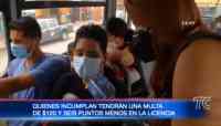 Noticia: ¿Se cumplen medidas sanitarias en buses urbanos de Guayaquil? ¿Se cumplen medidas sanitarias en buses urbanos de Guayaquil?
