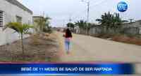 Intentan raptar una bebé de 11 meses en Santa Elena