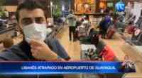 Ciudadano libanés lleva viviendo un mes en el aeropuerto de Guayaquil