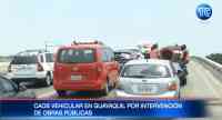 Noticia: Caos vehicular en Guayaquil por varias obras públicas Caos vehicular en Guayaquil por varias obras públicas