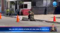 Noticia: Hallan explosivo en los exteriores de una vivienda Hallan explosivo en los exteriores de una vivienda
