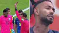 Noticia: Brasil vs. Ecuador: Domínguez expulsado por patada y se pierde partido con Perú Brasil vs. Ecuador: Domínguez expulsado por patada y se pierde partido con Perú