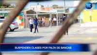 Imagen: En Durán suspenden clases en colegio por falta de bancas En Durán suspenden clases en colegio por falta de bancas