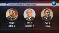 Noticia: Tres generales fueron separados de la Policía Nacional implicados en el caso de "Narcogenerales" Tres generales fueron separados de la Policía Nacional implicados en el caso de "Narcogenerales"