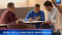 Noticia: ¡EXCLUSIVO! Byron Castillo firmó su contrato con el grupo Pachuca ¡EXCLUSIVO! Byron Castillo firmó su contrato con el grupo Pachuca