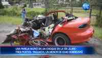 Noticia: VIDEO | Una pareja murió tras un choque entre un auto y un bus en la vía Tres Postes-Jujan VIDEO | Una pareja murió tras un choque entre un auto y un bus en la vía Tres Postes-Jujan