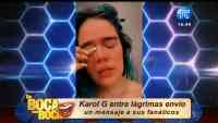Noticia: Karol G agradece entre lágrimas a sus seguidores tras agotarse boletos en Medellín Karol G agradece entre lágrimas a sus seguidores tras agotarse boletos en Medellín