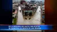 Noticia: Río Malacatos vuelve a desbordarse este miércoles en Loja Río Malacatos vuelve a desbordarse este miércoles en Loja