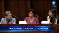 Imagen: Madre de María Belén Bernal habló sobre el femicidio de su hija ante la Asamblea Madre de María Belén Bernal habló sobre el femicidio de su hija ante la Asamblea